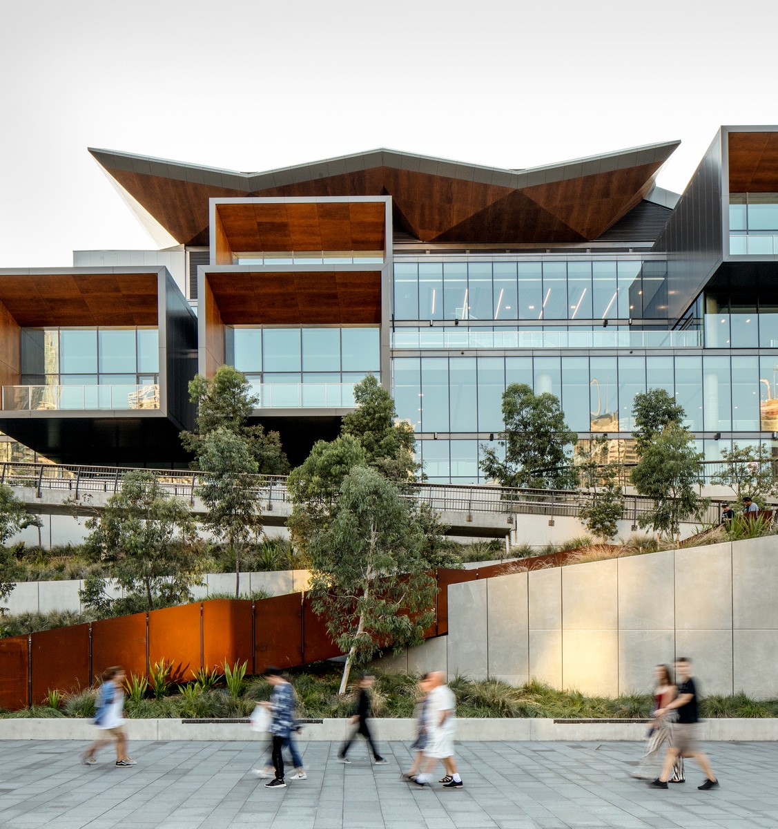 prodema rustik wood international convention centre sydney hassell populous 02