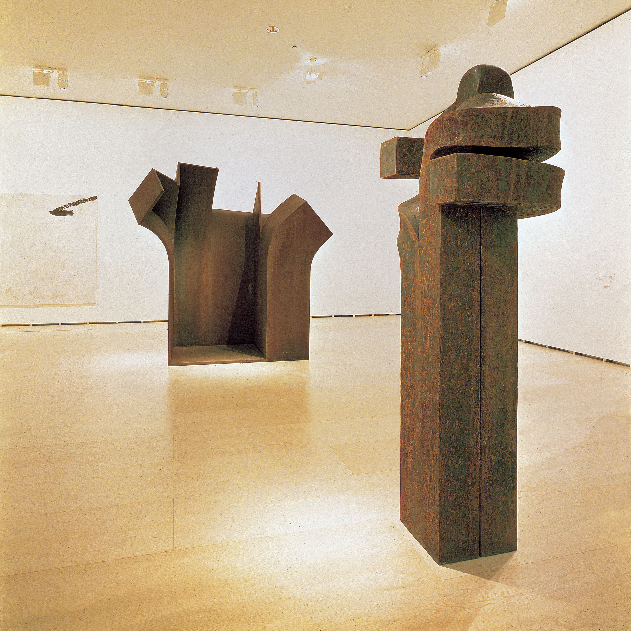 Parklex Prodema natural timber floors at the Guggenheim Bilbao Museum, by Frank Gehry and César Caicoya