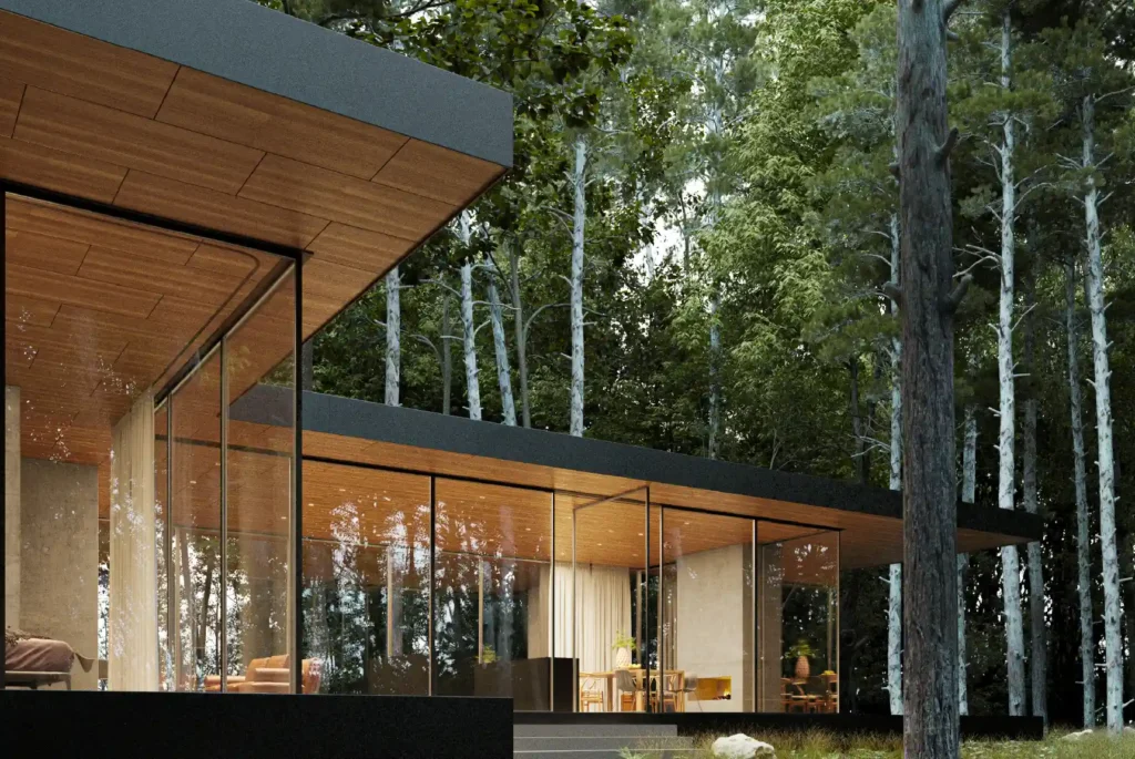 madera natural sin mantenimiento para aplicaciones horizontales cubiertas